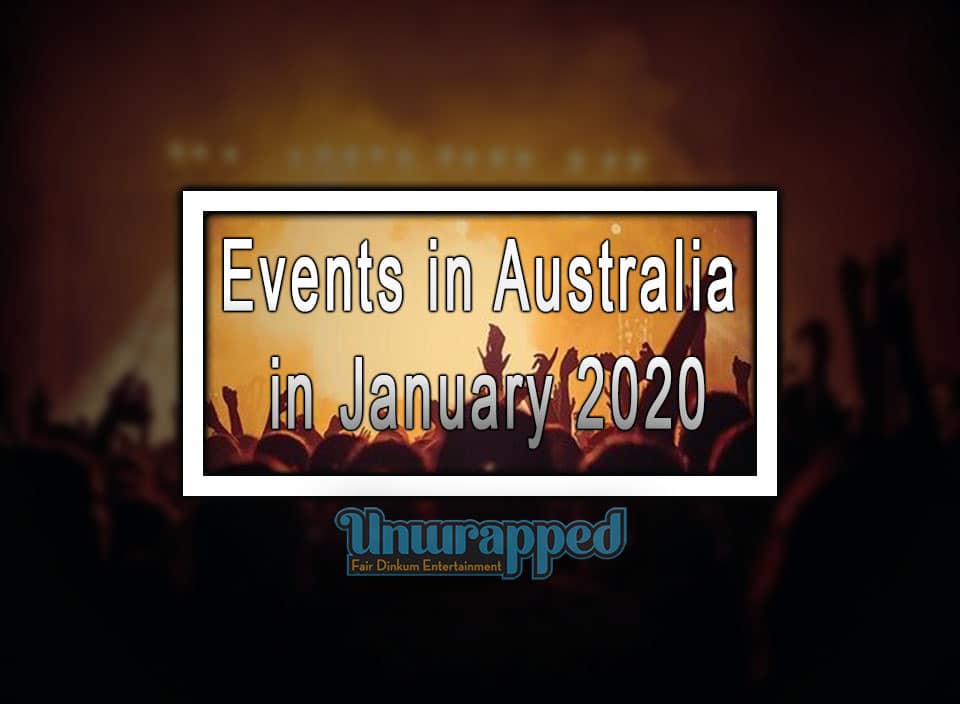 Events in Australia in January 2020