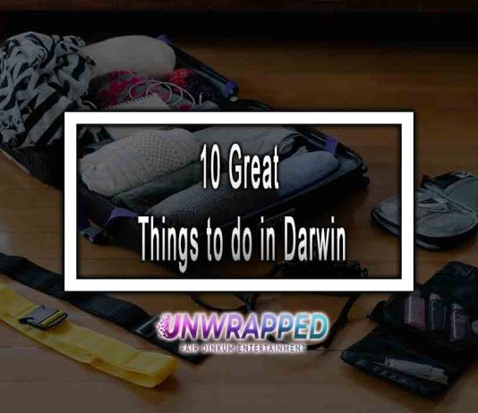 10 Great Things to do in Darwin