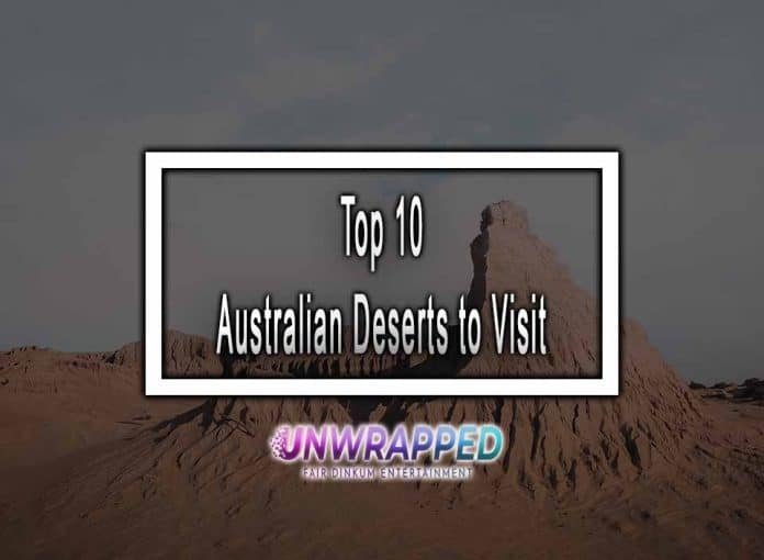 Top 10 Australian Deserts to Visit