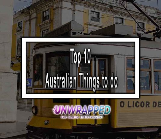 Top 10 Australian Things to do