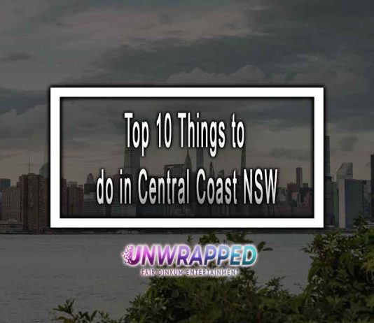 Top 10 Things to do in Central Coast NSW
