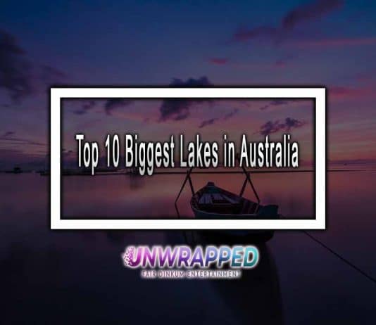 Top 10 Biggest Lakes in Australia | Number 7 Is ‘Expandable’ Top 10 Biggest Lakes in Australia