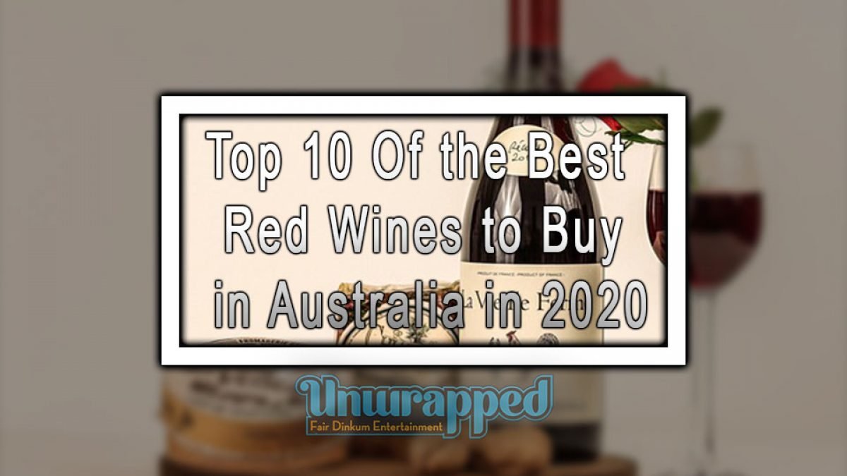 best australian red wine list