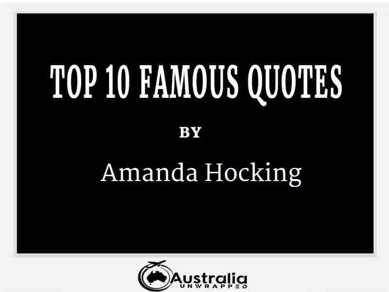 Amanda Hocking’s Top 10 Popular and Famous Quotes