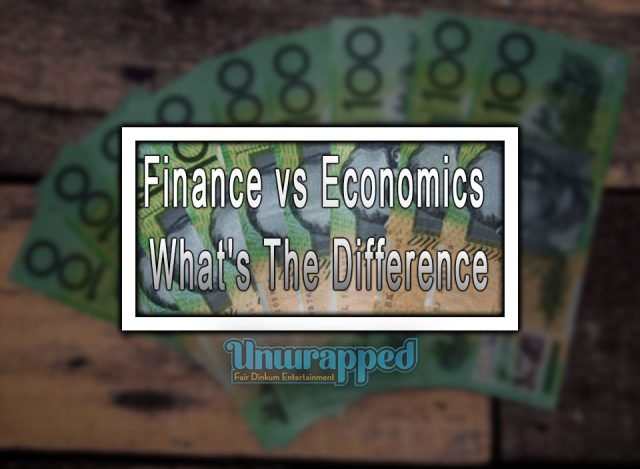 Finance Vs Economics What's The Difference