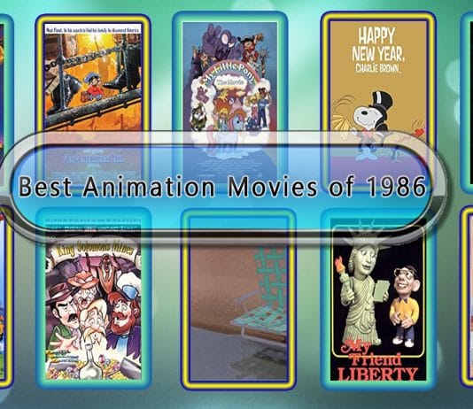 Top 10 Animation Movies ranked 1986