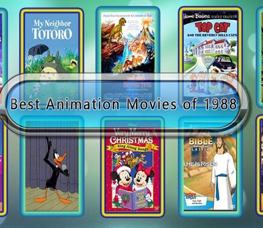 Top 10 Animation Movies ranked 1988