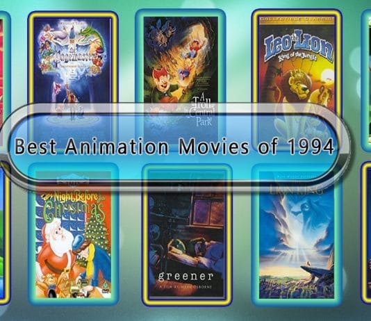 Top 10 Animation Movies ranked 1994