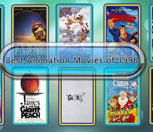 Top 10 Animation Movies ranked 1996
