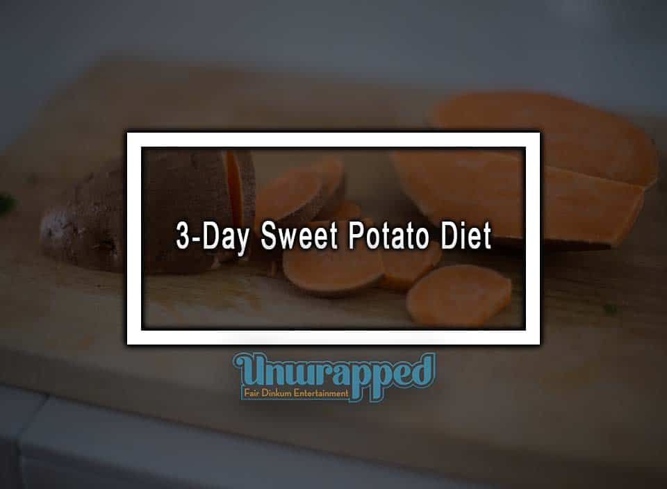 3-Day Sweet Potato Diet