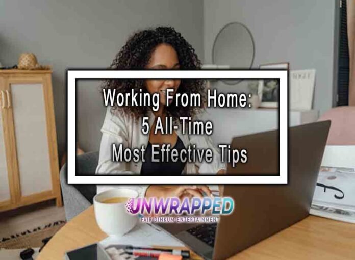 Working From Home: 5 All-Time Most Effective Tips