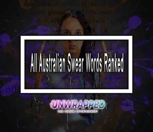 All Australian Swear Words Ranked In Survey - Minimally Offensive to Brutal