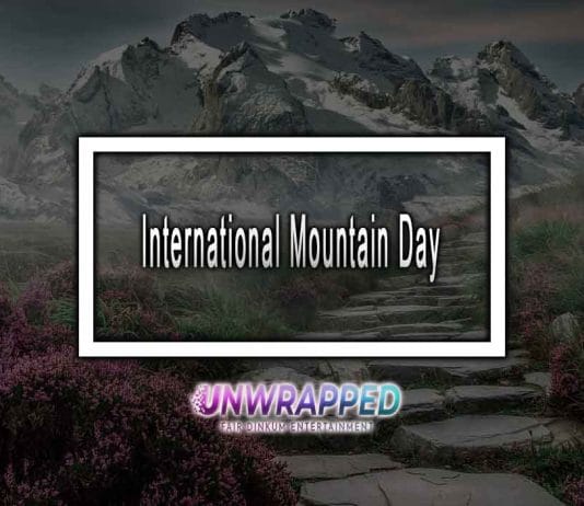 International Mountain Day 2022