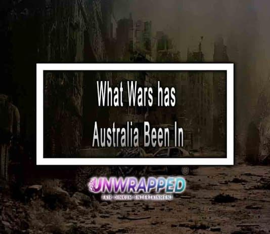 What Wars has Australia Been In