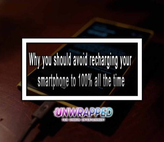 Why You Should Avoid Recharging Your Smartphone to 100%