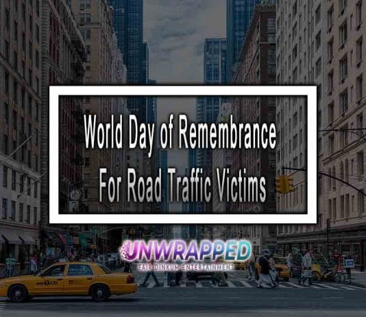 World Day of Remembrance For Road Traffic Victims