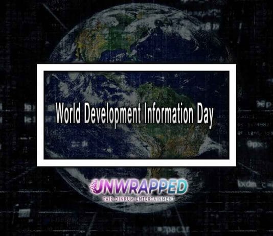 World Development Information Day 2022