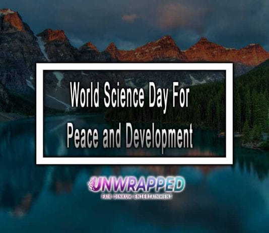 World Science Day For Peace and Development 2022