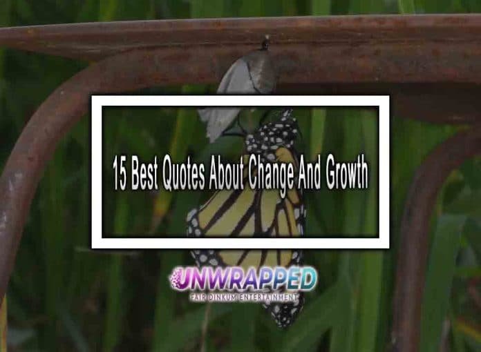 15 Best Quotes About Change And Growth