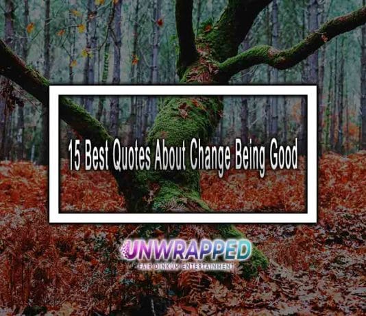 15 Best Quotes About Change Being Good