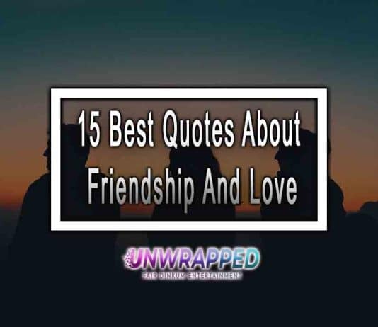 15 Best Quotes About Friendship And Love