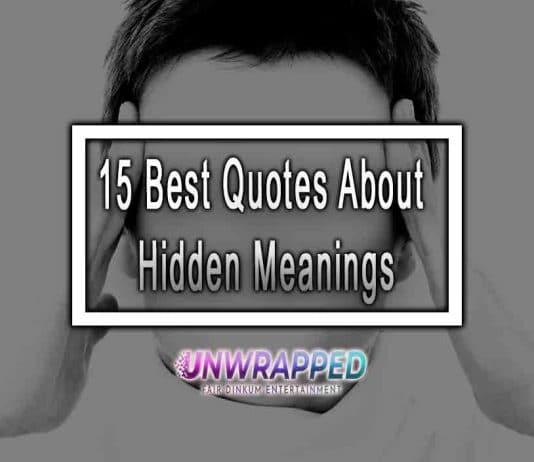 15 Best Quotes About Hidden Meanings