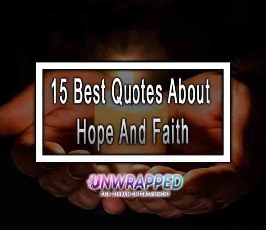15 Best Quotes About Hope And Faith