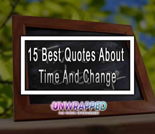 15 Best Quotes About Time And Change