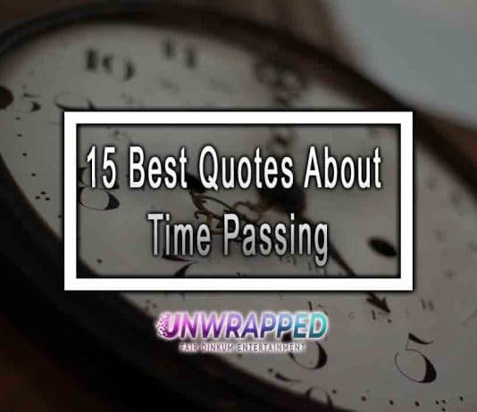 15 Best Quotes About Time Passing