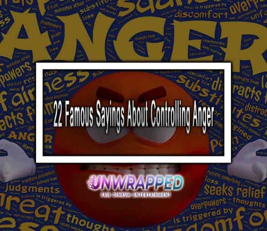 22 Famous Sayings About Controlling Anger