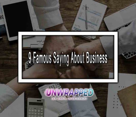 9 Famous Saying About Business