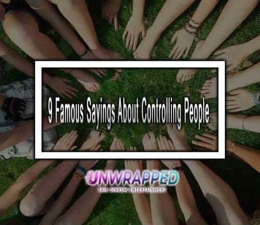 9 Famous Sayings About Controlling People
