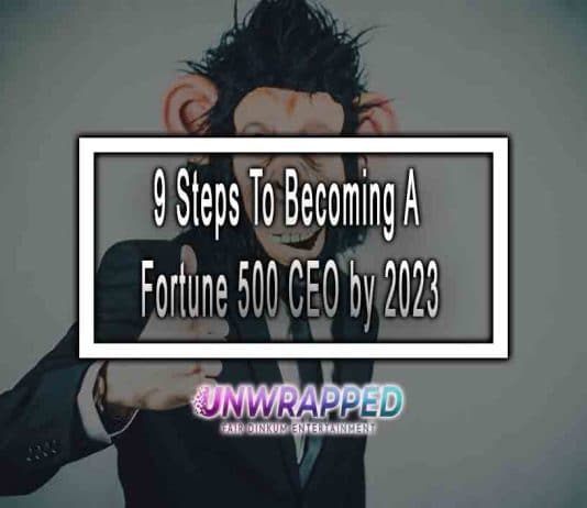 9 Steps To Becoming A Fortune 500 CEO by 2023