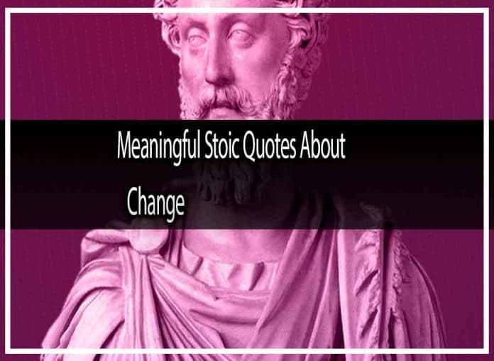 Meaningful Stoic Quotes About Change That Will Change Your Life  