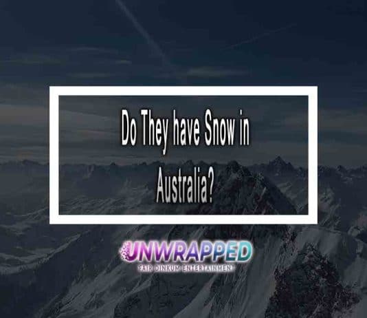 Do They have Snow in Australia?