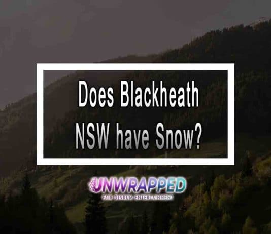 Does Blackheath NSW have Snow?