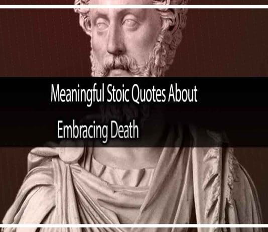 Meaningful Stoic Quotes About Embracing Death That Will Change Your Life  