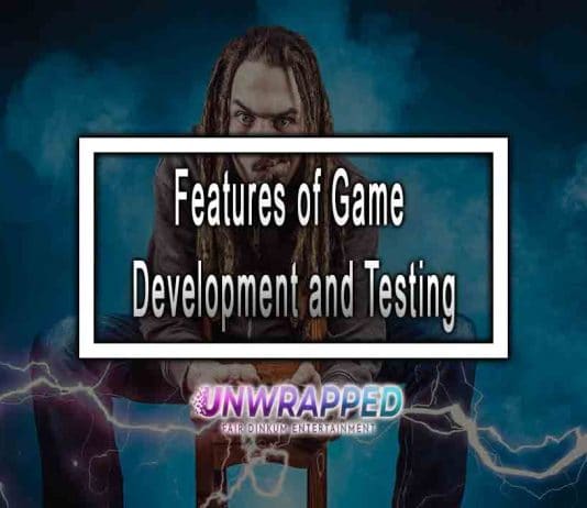 Features of Game Development and Testing