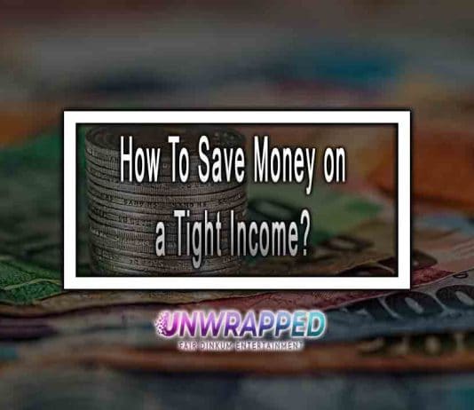 How To Save Money on a Tight Income?