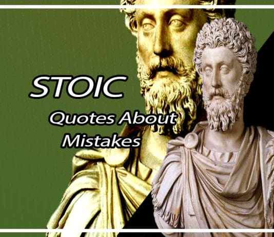 Best Stoic Quotes On Mistakes