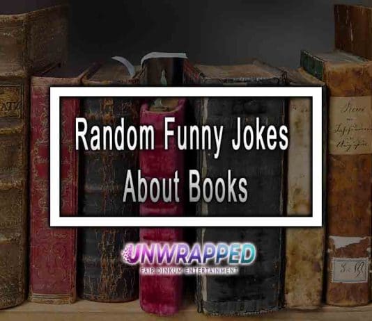 Random Funny Jokes About Books