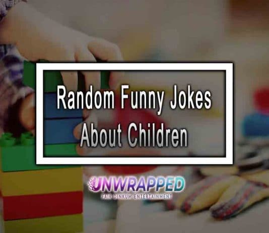 Random Funny Jokes About Children