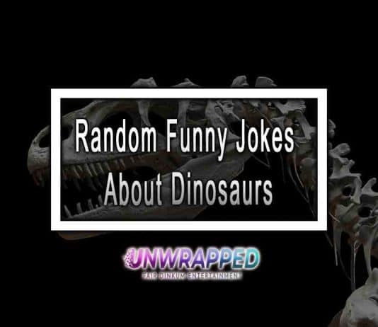 Random Funny Jokes About Dinosaurs