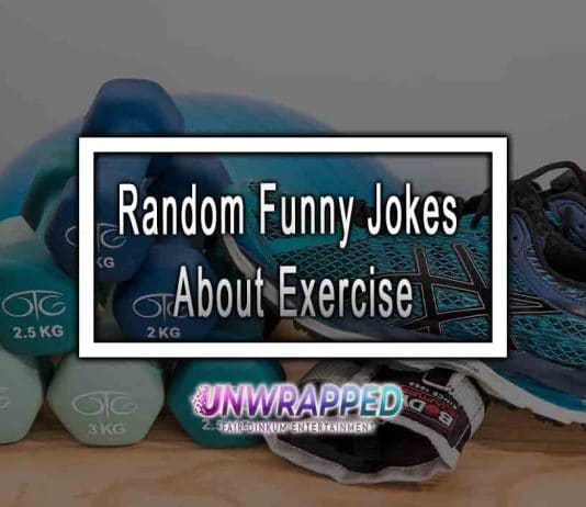 Random Funny Jokes About Exercise