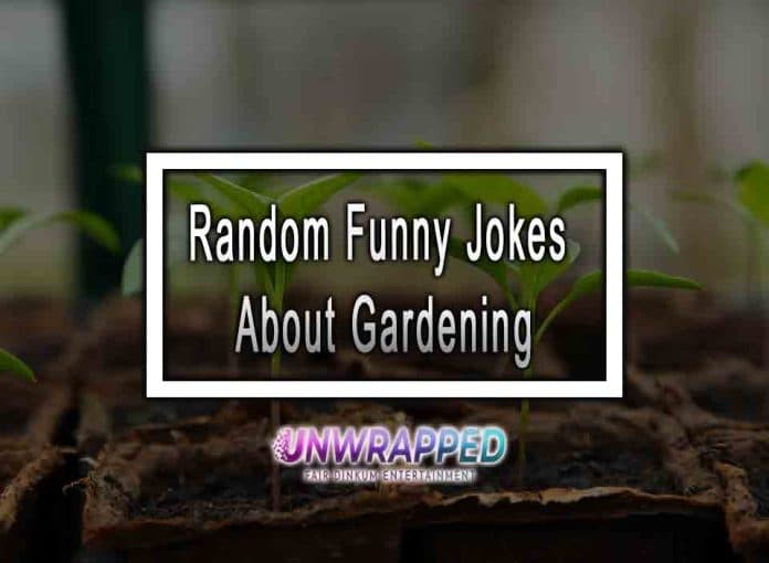 Random Funny Jokes About Gardening