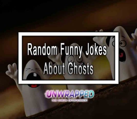 Random Funny Jokes About Ghosts