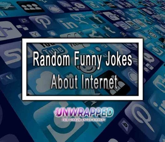 Random Funny Jokes About Internet