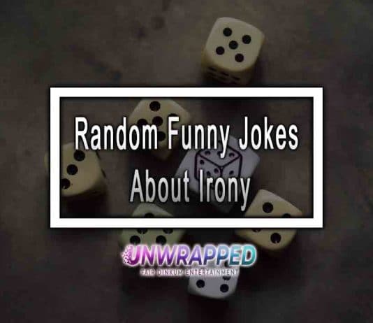 Random Funny Jokes About Irony
