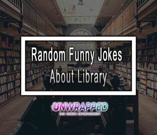 Random Funny Jokes About Library