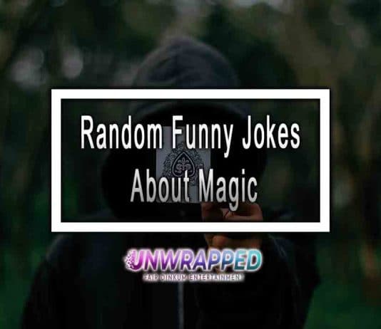 Random Funny Jokes About Magic